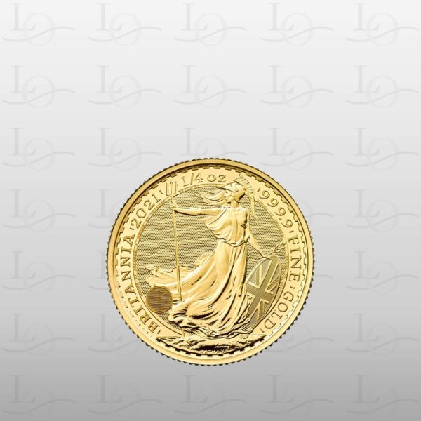 Monedes or britania reino unido 1/4g